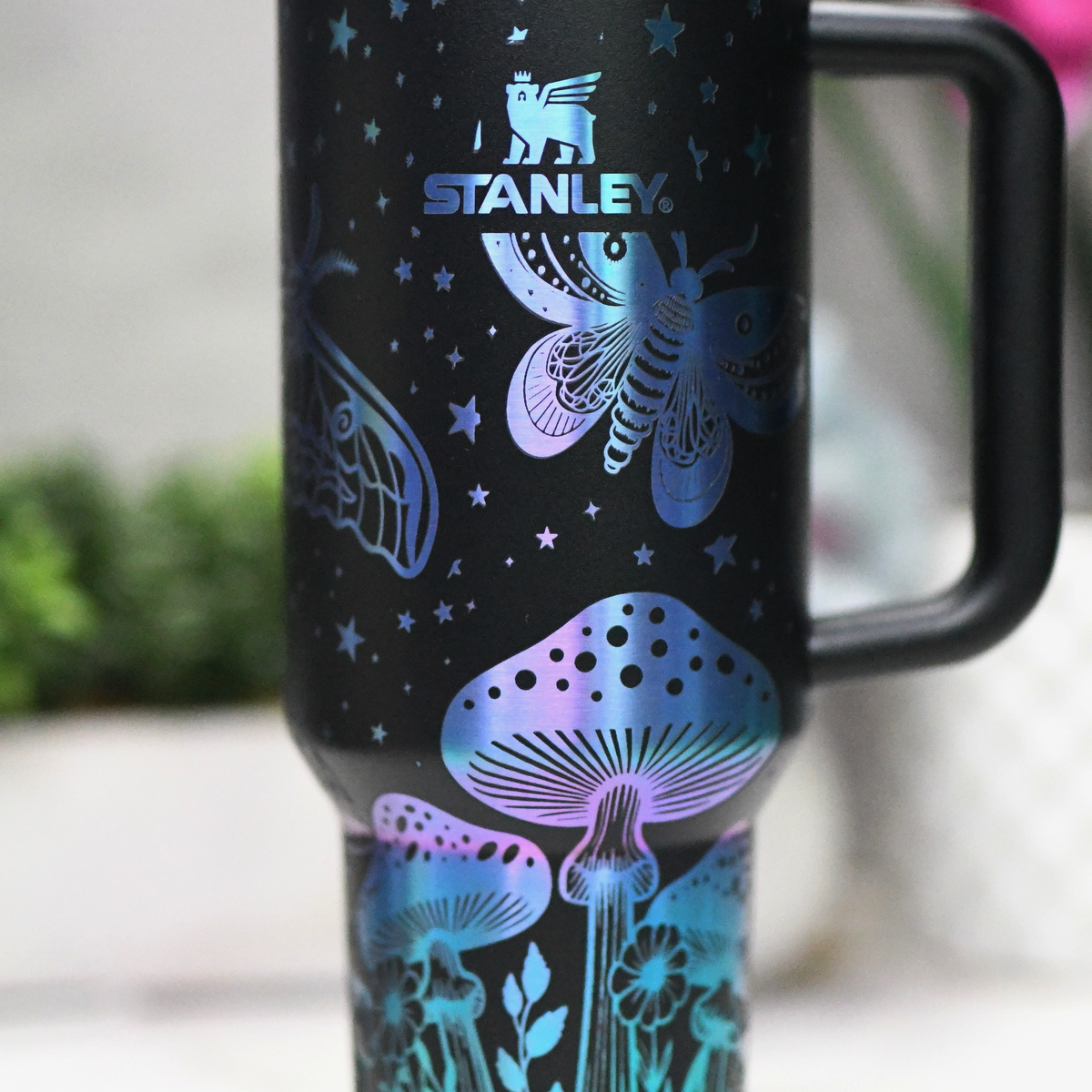 Stanley 30/40 oz Quencher Moths and Mushrooms – CRC Engraving US