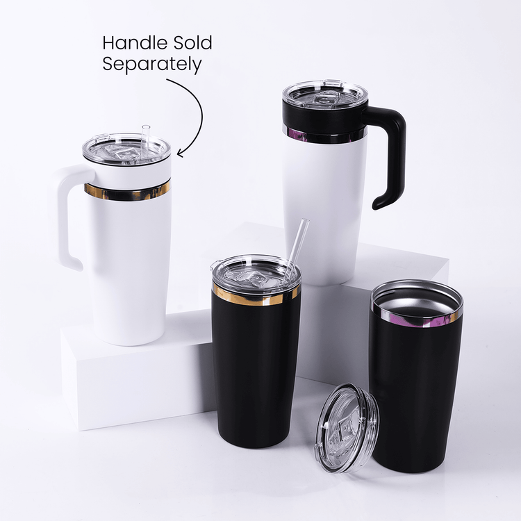 20oz Classic Electroplated Tumbler — 20oz Gold Rainbow Electroplated Tumblers