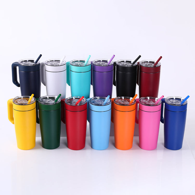 20oz Classic Tumbler with Handle — 20oz tumbler with handle