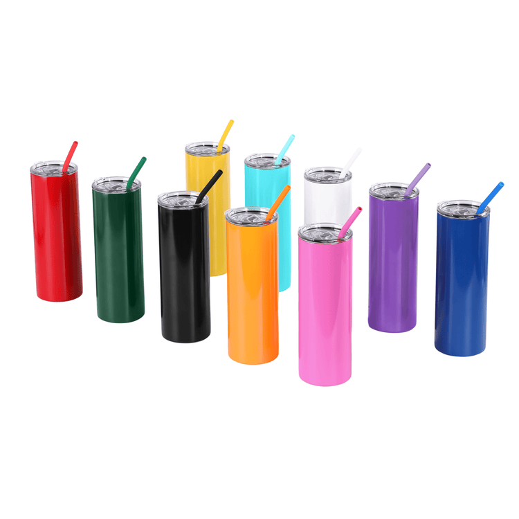 20oz Skinny — 20oz skinny powder coated tumbler