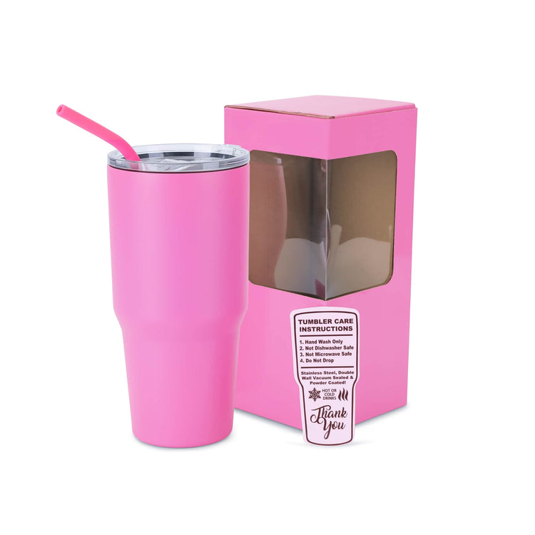 30oz Tumbler — 30oz tumbler pink