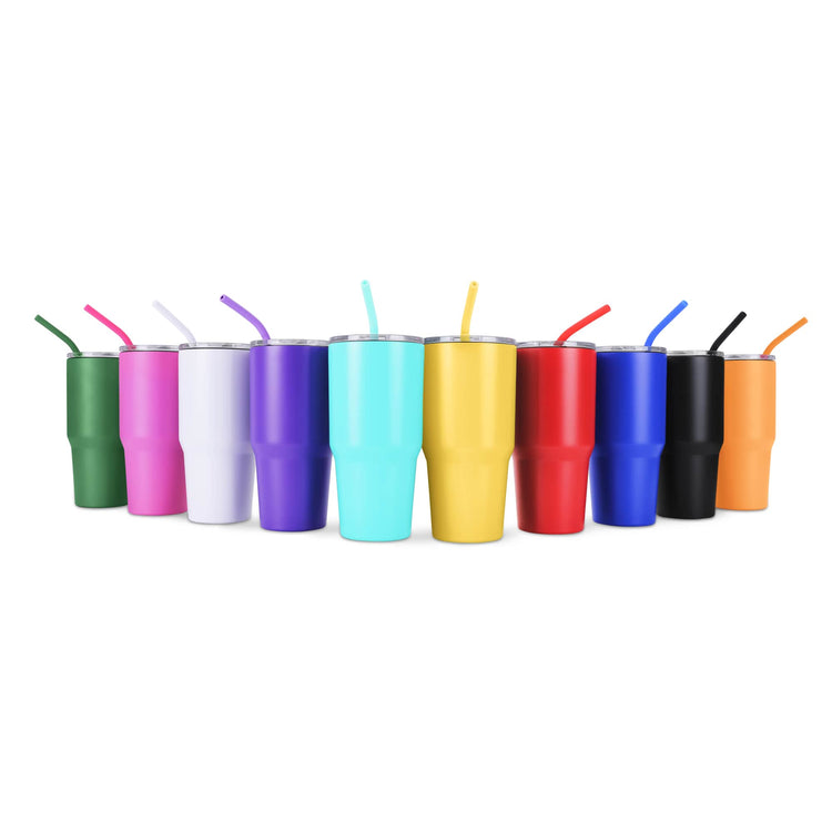 30oz Tumbler — 30oz Tumbler 10 Powder Coated Colors