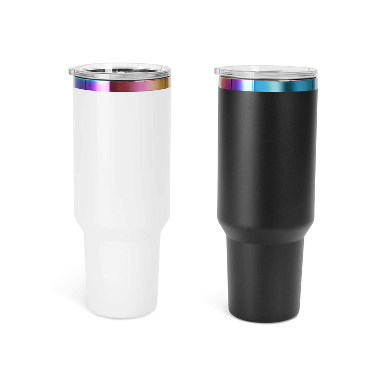 40oz Electroplated Tumbler — rainbow plate tumblers