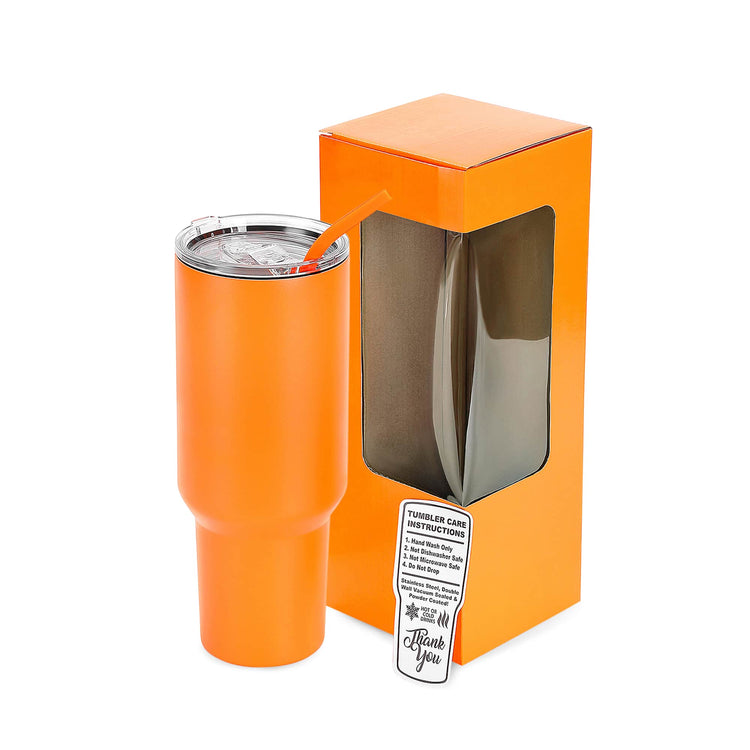 40oz Tumbler — 40oz tumbler orange