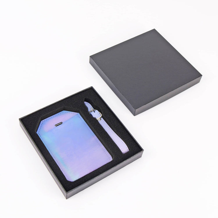 Laserette Luggage Tag — Laserette Luggage Tag holographic