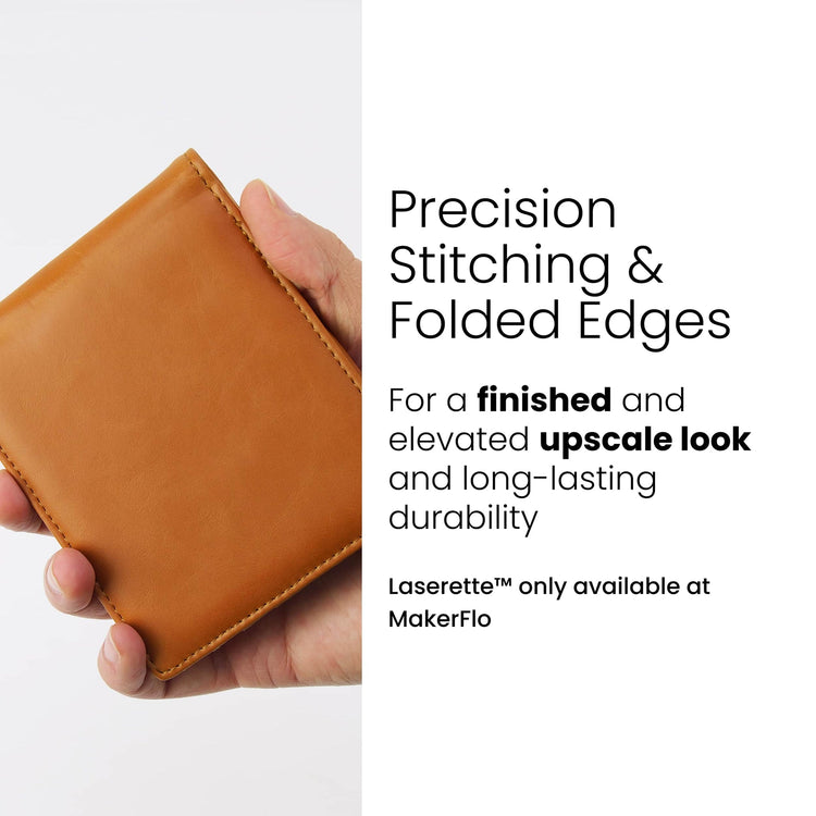 Laserette Wallet — Laserette leatherette wallet mens bifold wallet engravable uv print 1