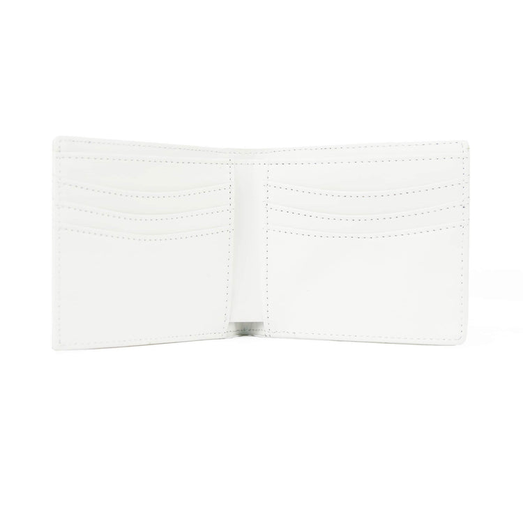 Laserette Wallet — Laserette Leatherette Wallet White.White