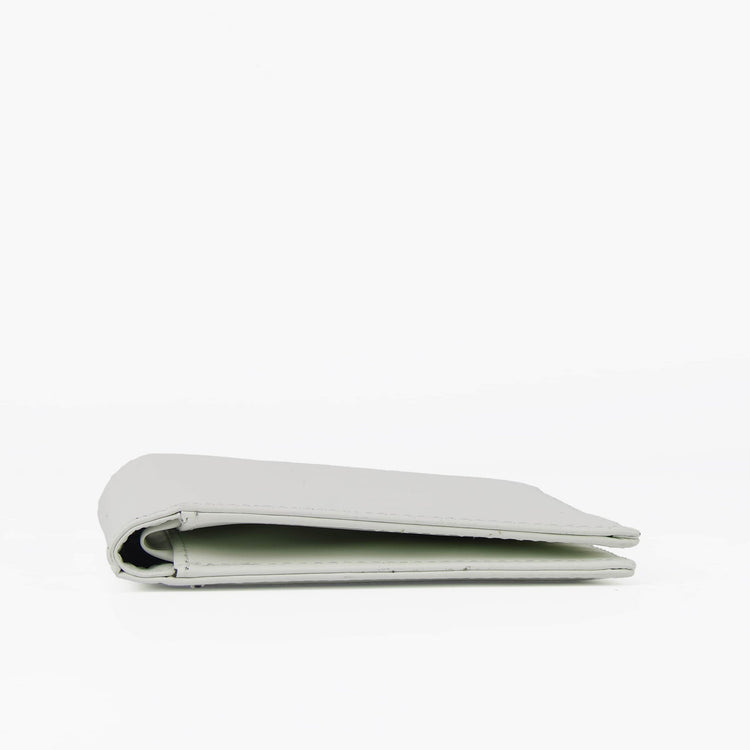 Laserette Wallet — Laserette Leatherette Wallet White.1
