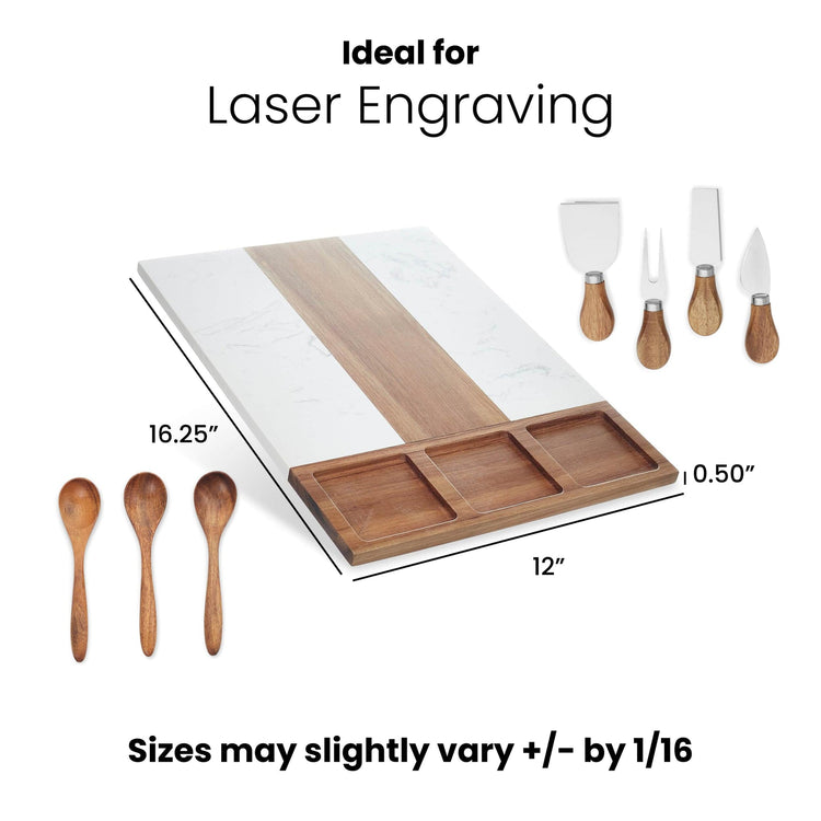 Marble Charcuterie Board — Charcuterie Set