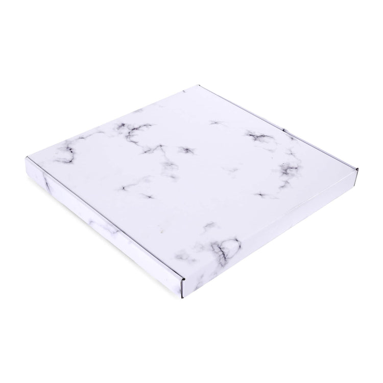 Marble Heart Shaped Serving Set — Marble Wood Heart Board Serving Set 1