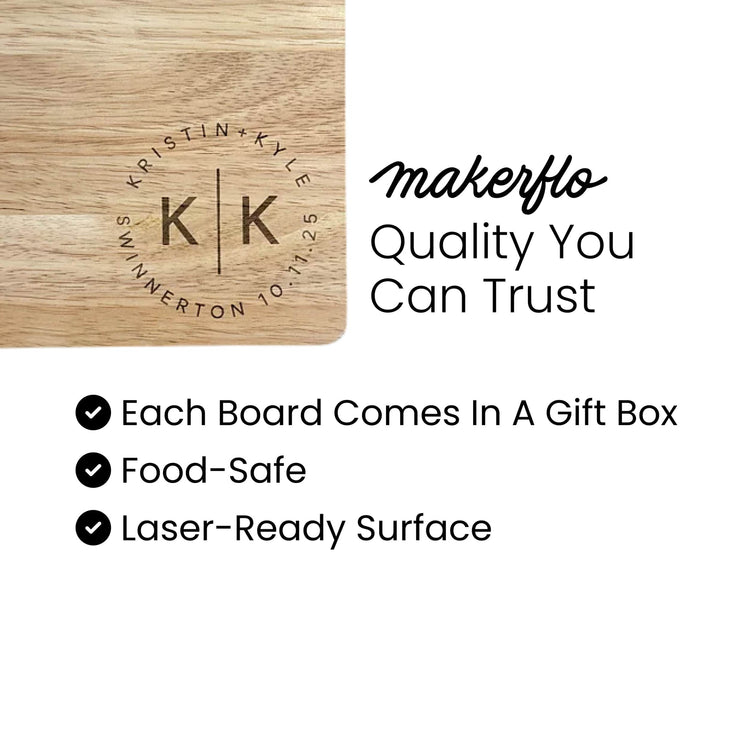 Rubberwood Cutting Board — Quality You Can Trust 1
