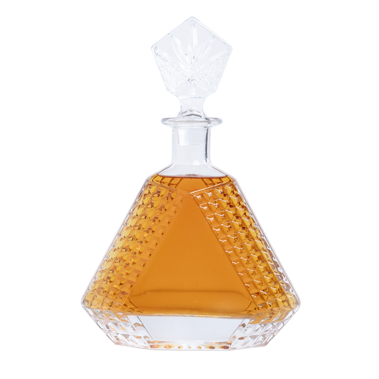 Whiskey Decanter - Triangle - 650ML — 600mL Whiskey Decanter