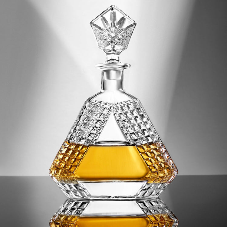 Whiskey Decanter - Triangle - 650ML — triangle decanter cheap