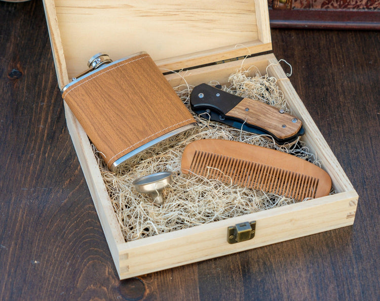 Wood Cigar Boxes — Groomsman Cigar Boxes 6