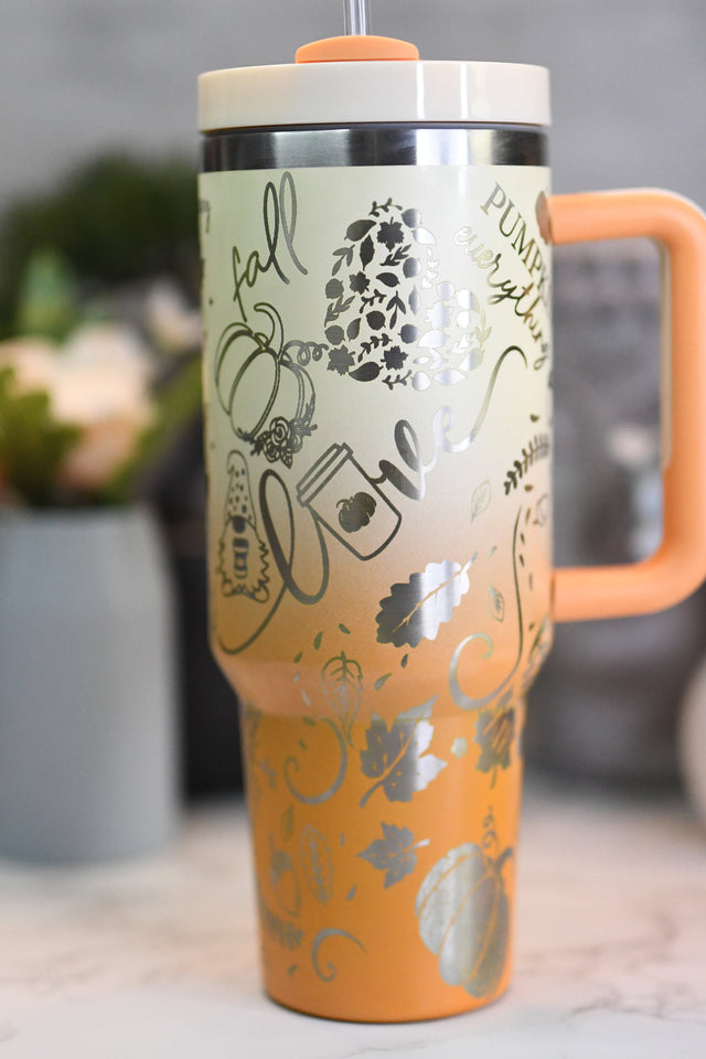 Stanley 40/30 oz Quencher Pumpkin Spice Season/Fall