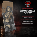 Bombshell Betty color laser engraved PMAG 30 GEN M3