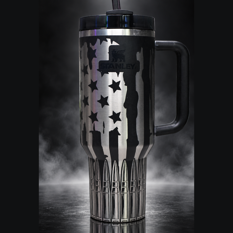 F Around and Find Out engraved genuine Stanley tumbler