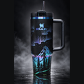 Northern Lights engraved genuine Stanley tumbler