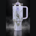 Dandelions engraved genuine Stanley tumbler