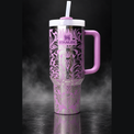 Victorian engraved genuine Stanley tumbler