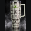 Christmas Highland Cows engraved genuine Stanley tumbler
