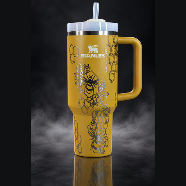 Honey Bees engraved genuine Stanley tumbler