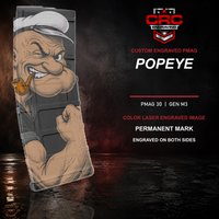 Popeye color laser engraved PMAG 30 GEN M3