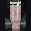 Cute Sunflowers engraved genuine Stanley tumbler – alternate