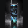 Northern Lights engraved genuine Stanley tumbler – alternate