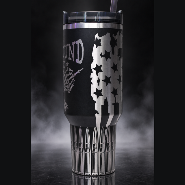 F Around and Find Out engraved genuine Stanley tumbler – alternate