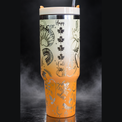Pumpkin Spice Season/Fall engraved genuine Stanley tumbler – alternate