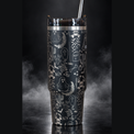Halloween Doodles engraved genuine Stanley tumbler – alternate