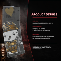 Hello Kitty engraved PMAG product details