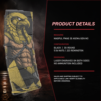 Horus engraved PMAG product details