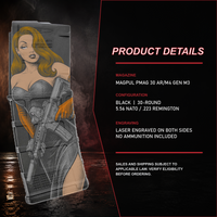 Jessica Rabbit engraved PMAG product details