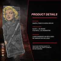 Monroe engraved PMAG product details