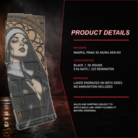 Nun engraved PMAG product details