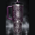 Henna Doodles engraved genuine Stanley tumbler – opposite
