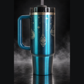 Christmas Ornaments engraved genuine Stanley tumbler – opposite