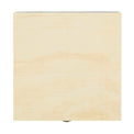 Close-up of the natural wood grain across the box lid.