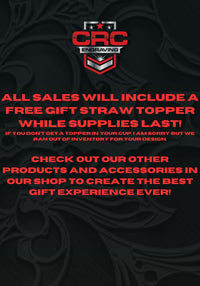 a black background with a red and white text that reads, all sales will include