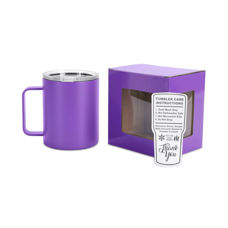 12oz Camper Mug — 12oz camper mug purple insulated
