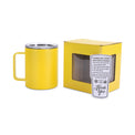 12oz Camper Mug — 12oz camper mug yellow insulated