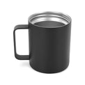 12oz Camper Mug — 12oz coffee mug leak proof lid grooves