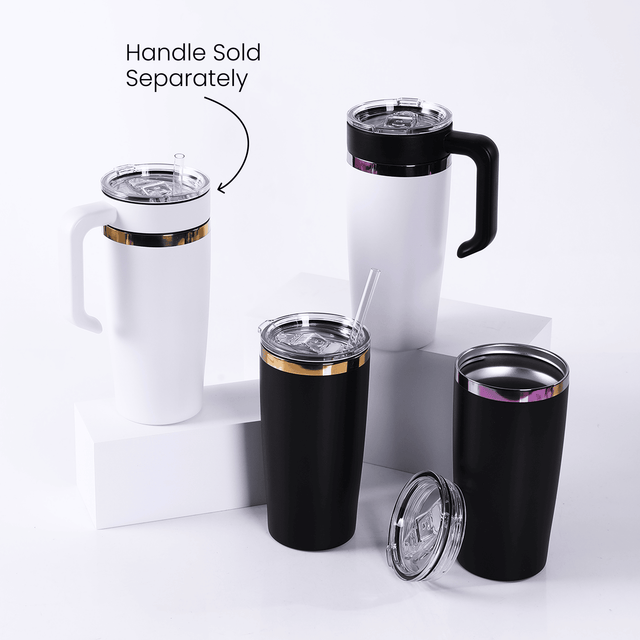 20oz Classic Electroplated Tumbler — 20oz Gold Rainbow Electroplated Tumblers