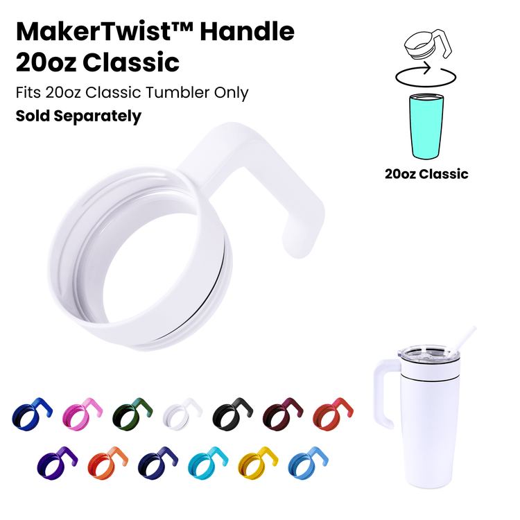 20oz Classic Electroplated Tumbler — 20oz Tumbler Accessory