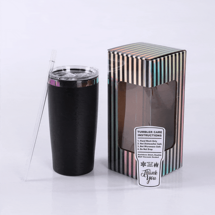 20oz Classic Electroplated Tumbler — 20oz Classic Rainbow Electroplated Tumbler