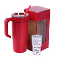 20oz Classic Tumbler with Handle — 20oz tumbler with handle red