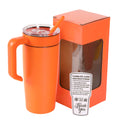 20oz Classic Tumbler with Handle — 20oz tumbler with handle oramge