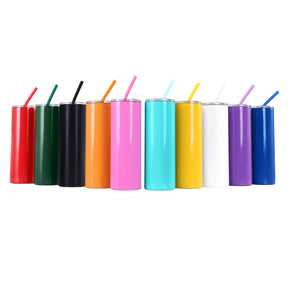 20oz Skinny — 20oz skinny powder coated tumbler
